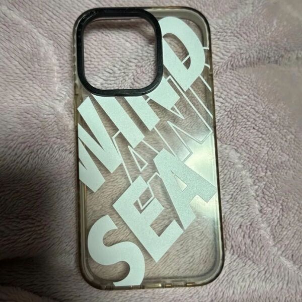 WIND AND SEAケース/SEAケース/CASETIFYクリアケース★14pro