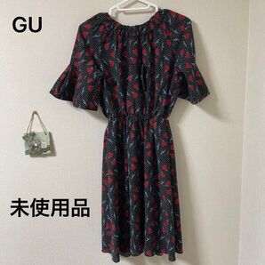 GUunder cover 半袖 ワンピース 花柄 未使用品