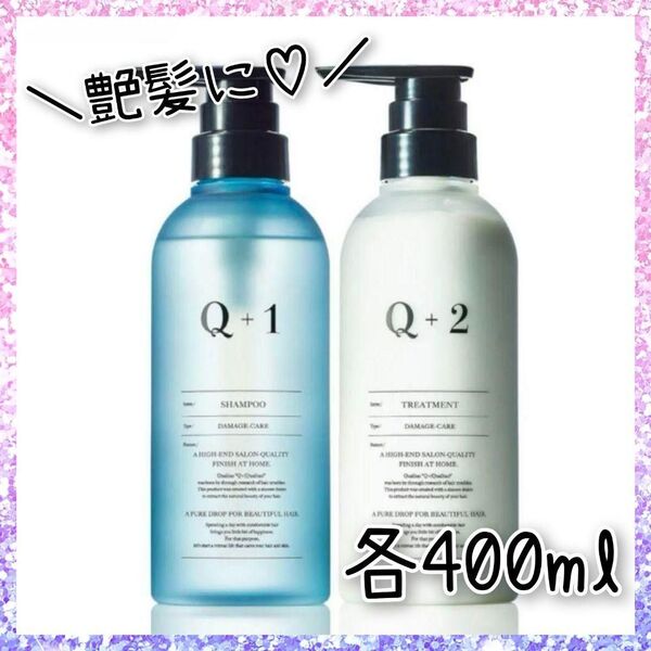 シャンプー トリートメント セット クオリタス サロン品質 ダメージケア ヘアケア 艶髪 高品質 カラーケア 保湿 FK