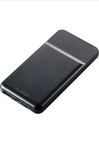 エレコム モバイルバッテリー 10000mAh 大容量 マグネット ( USB PD対応 ) Type-C×1 / USB-A×1