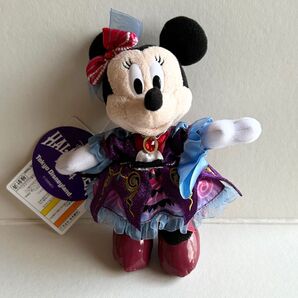 2024 ハロウィン ぬいぐるみバッジ ミニーマウス ディズニーランド