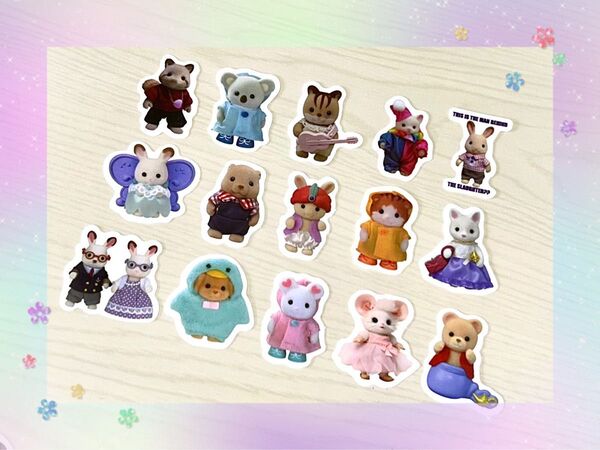 ステッカー シール お裾分け 赤ちゃん 【Bセット】