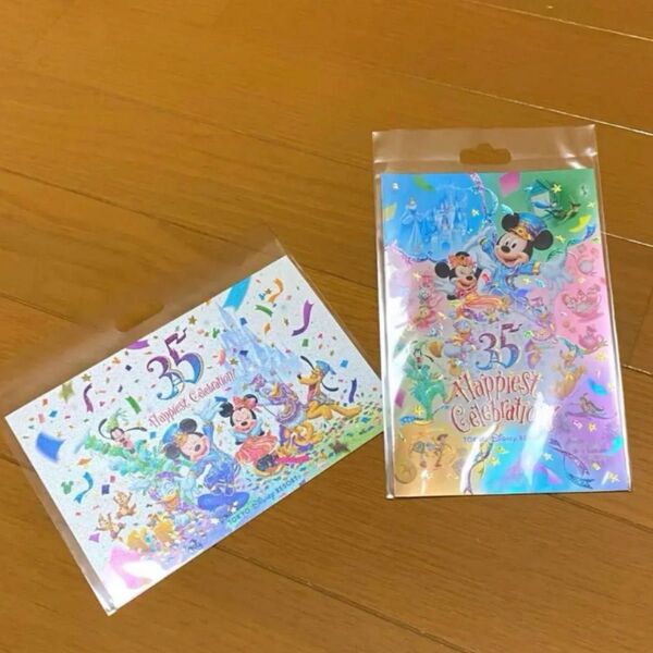 ディズニー35周年 記念ポストカード