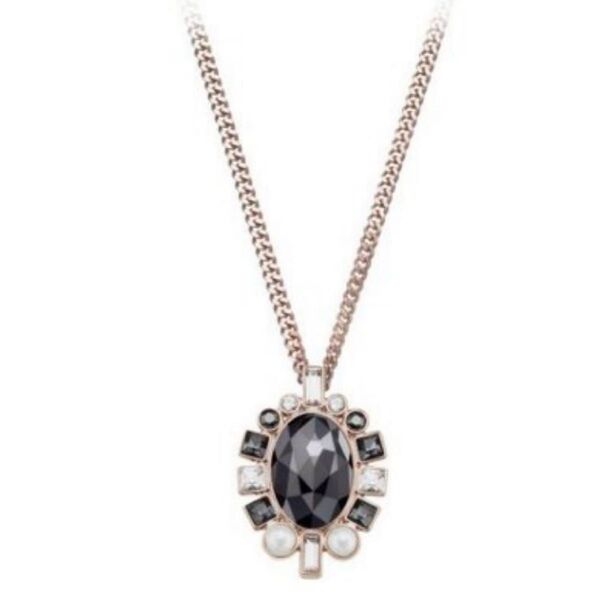 スワロフスキー Venetie Small ペンダント ネックレス クリスタル黒