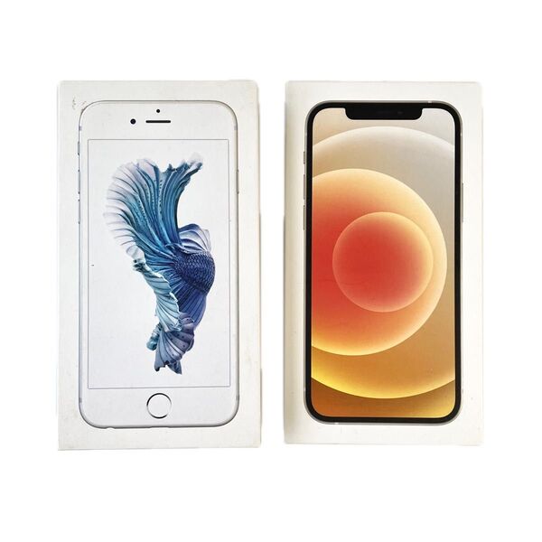 iPhone アイフォン 空箱 箱 iPhone12 iphone6s ケーブル 付き
