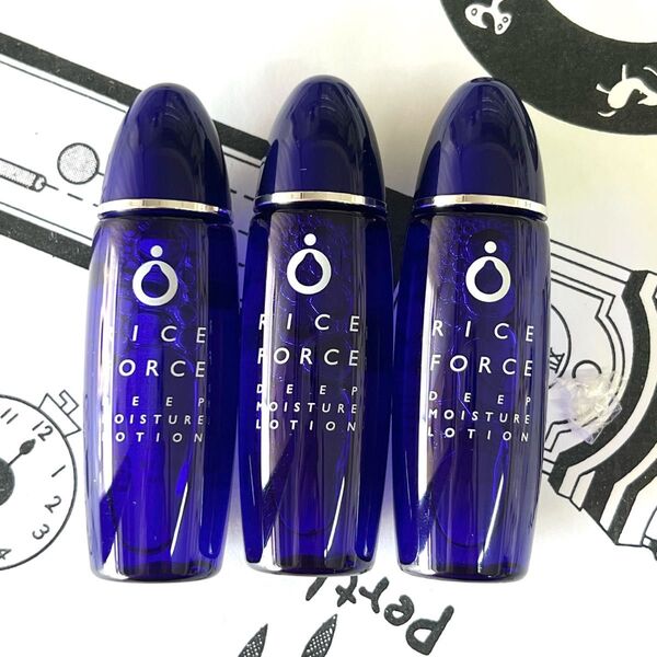 8-10月購入 ライスフォース ディープモイスチャーローション 20ml 3本