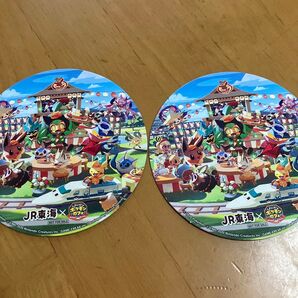 JR東海×ポケモンカフェ コースター2枚