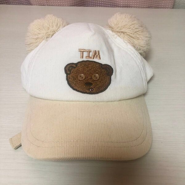 USJ ユニバ TIM 帽子 キャップ 限定 ケモ耳帽子 白 茶色 ミニオンズ