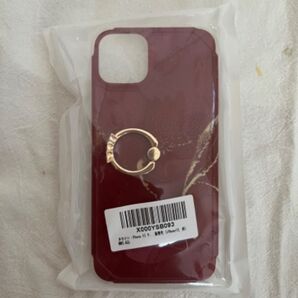 iPhone 13 ケース 大理石 リング付き iPhoneケース 可愛い