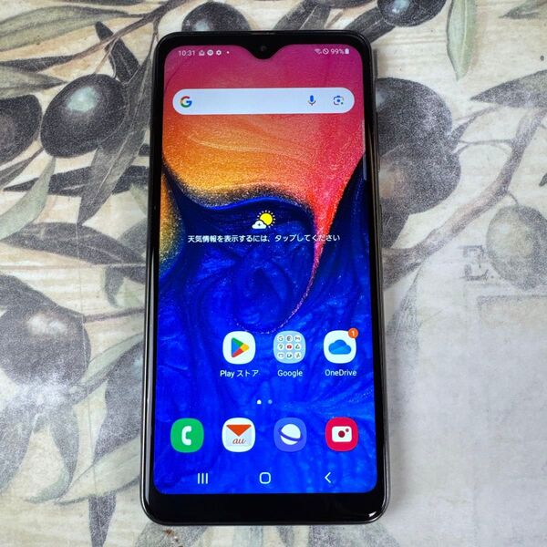 Galaxy A20 ブラック32 GB SIMフリー