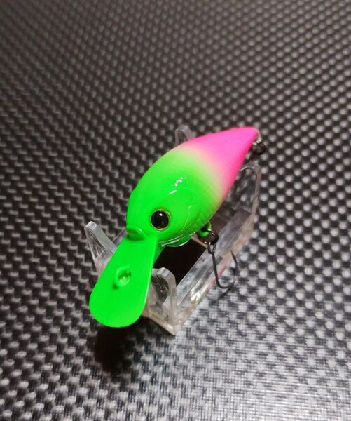 LUCKYCRAFT ラッキークラフト ディープクラピーSFT みどぴぃ〜の風自塗り品 グリーンアイ エリアクランク