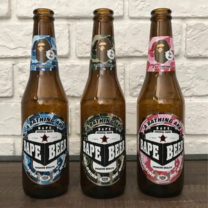 ★激レア★ FNO限定 BAPE BEER bottle a bathing ape エイプ ベイプ ビール アベイシングエイプ ボトル コレクション グッズ ABC camo