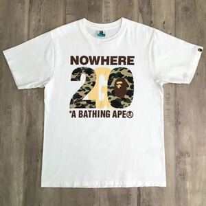 ★激レア★ mastermind モデル NOWHERE 20周年記念 Tシャツ a bathing ape bape エイプ ベイプ マスターマインド 20th nigo 本間正章 MMJ