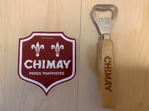 CHIMAY 栓抜き ステッカー シール シメイ ビール オリジナル ノベルティ 非売品 瓶 ドイツ ビール 栓 抜き キッチン 食器