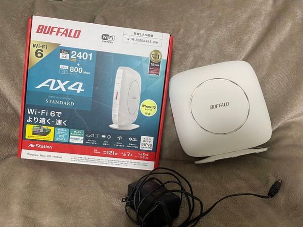 BUFFALO Wi-Fiルーター WSR-3200AX4S