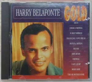 美盤CD ● HARRY BERALAFONTE / GOLD ●GOLD072 ハリー・ベラフォンテ 輸入盤 B396