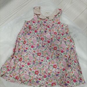 センスオブワンダー 花柄バルーンワンピース 90