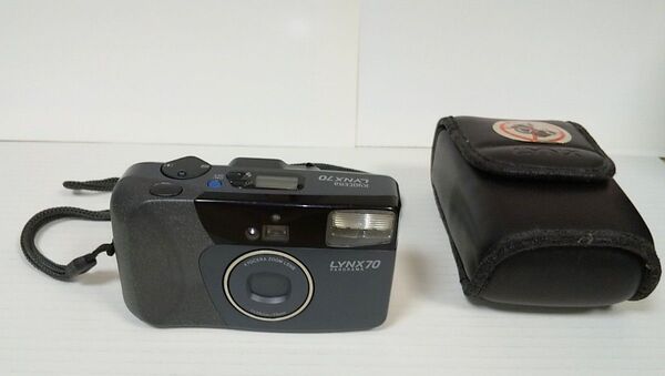 京セラ LYNX70 コンパクトフィルムカメラ ケース付 KYOCERA コンパクトカメラ フィルムカメラ