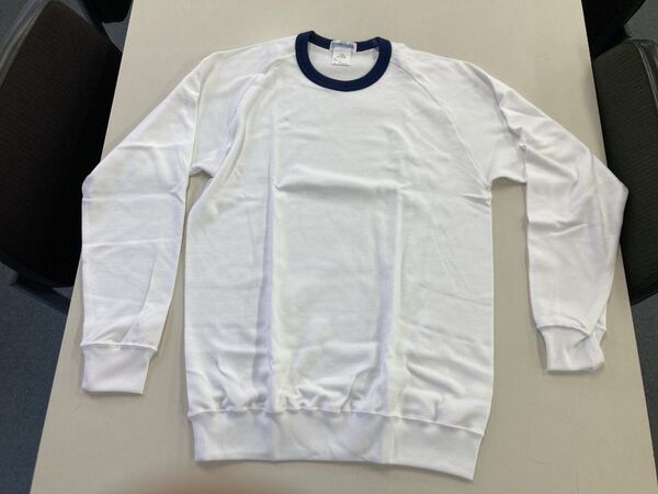 体操服 長袖Tシャツ 紺 3L ビックサイズ