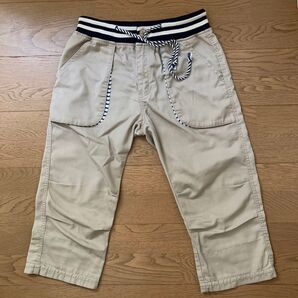 男児 ボーイズ ハーフパンツ 160 ベージュ