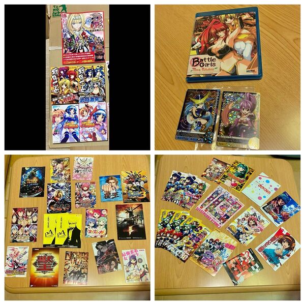 【まとめ売り】戦国乙女 パチンコ パチスロ カード グッズ DVD 冊子 漫画