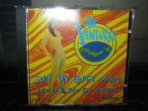 ベンチャーズ / SURF ON GUITAR MEDLEY INTERVIEW w.VENTURES U.S.盤CD ヴェンチャーズ ノーキーエドワーズ メルテイラー ジェリーマッギー