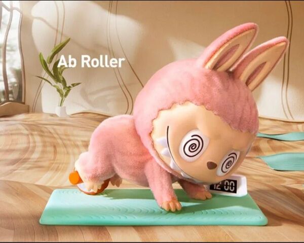 Ab Roller THE MONSTERS Lazy Yoga POPMART LABUBU