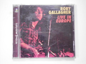 ★RORY GALLAAGHER/LIVE IN EUROPE