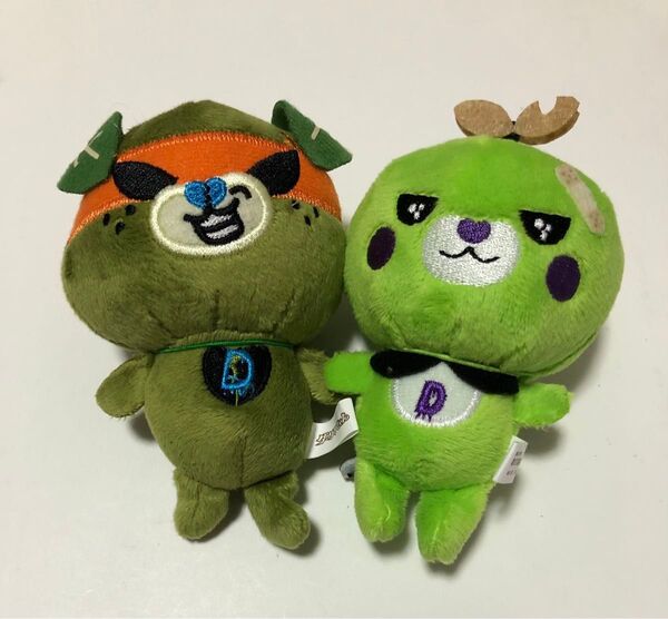 ダークみきゃん こダークみきゃん ぬいぐるみストラップ 2個セット