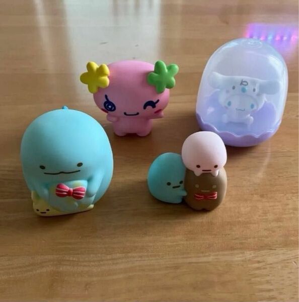 すみっコぐらし たまごっち シナモロール ソフビ 4点セット