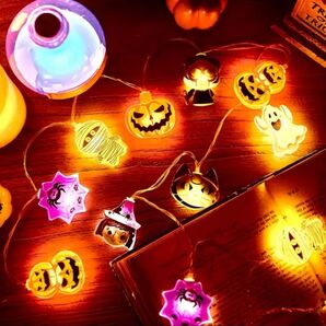 ハロウィン飾り付け ハロウィン LEDライト 1.5m 新品 未使用