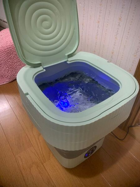 ミニ洗濯機 折りたたみ式洗濯機 8L サイズ