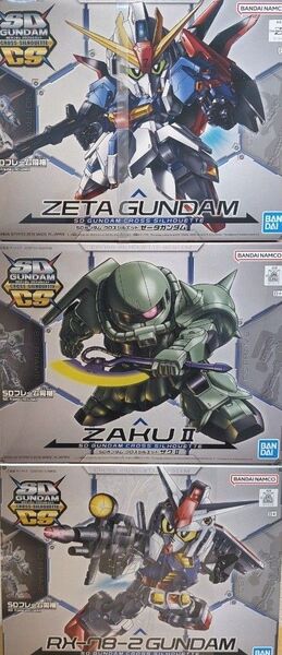 SDガンダム クロスシルエット ゼータガンダム ザクII ガンダム ガンプラ プラモデル 未組立 バンダイ