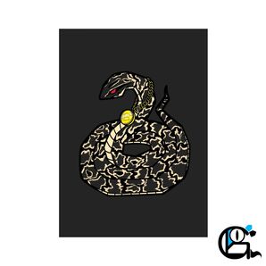 イラスト写真 蛇