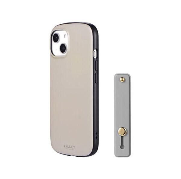 LEPLUS NEXT iPhone 14/13 超軽量・極薄・耐衝撃ハイブリッドケース グレージュ