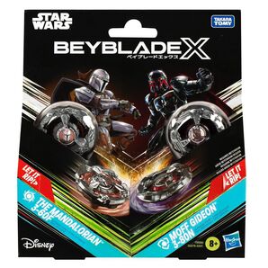 ベイブレードX スターウォーズコラボ マンダロリアン 3-60F モフ・ギデオン 3-80N 海外限定 国内未発売