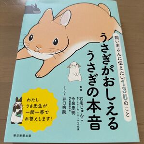 うさぎがおしえるうさぎの本音 飼い主さんに伝えたい130のこと 石毛じゅんこ/監修 今泉忠明/監修 井口病院/イラスト