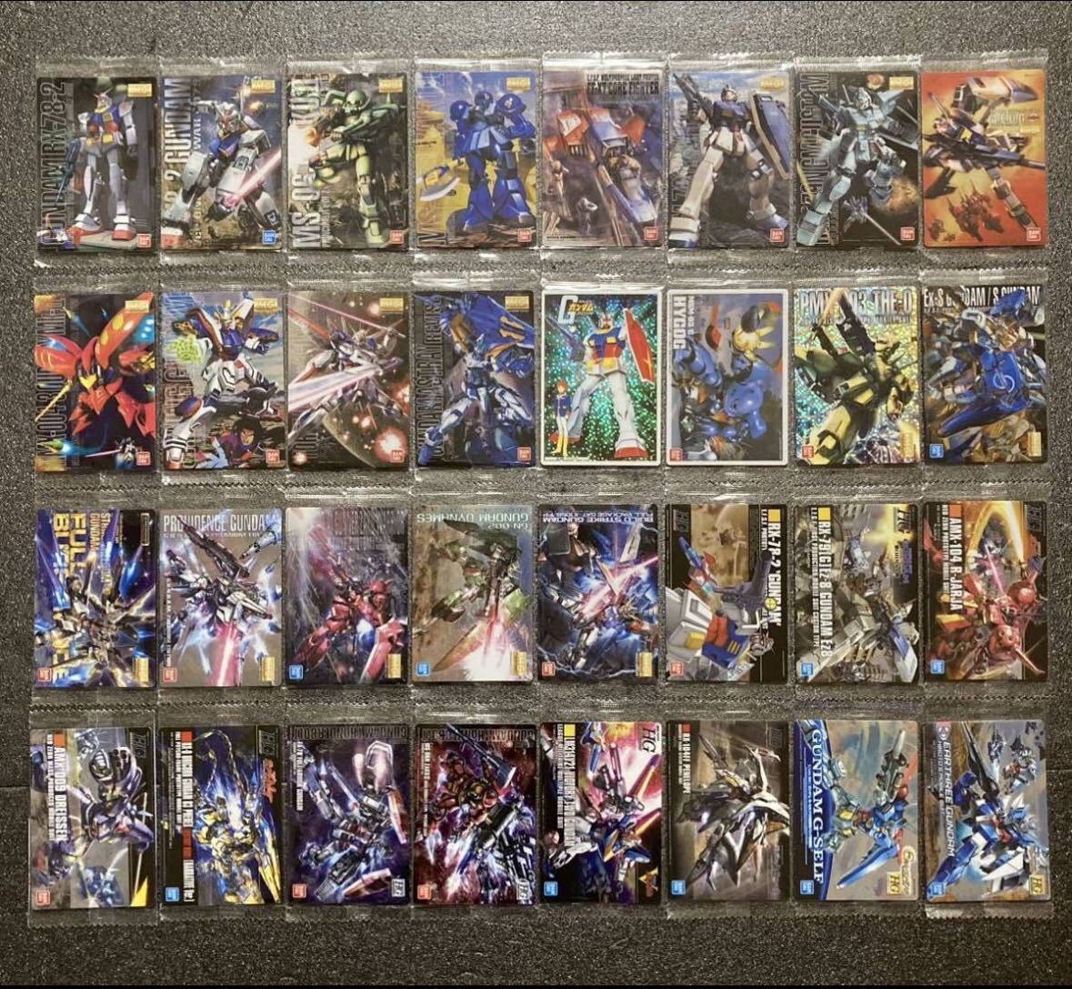 フルコンプ 未開封 ガンダム ガンプラ パッケージ アート