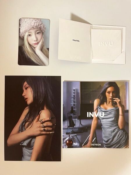 テヨン 3rd アルバム INVU (ENVY Ver.)限定版 CD付属4種