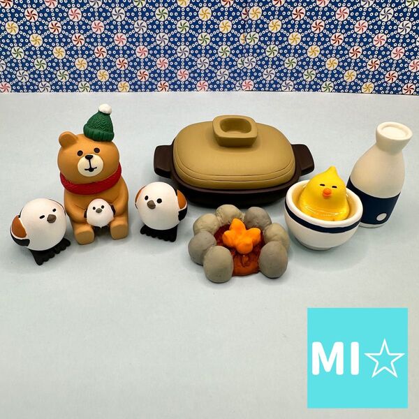 デコレ コンコンブル 雪ん子6点 送料無料 3個割5%OFF