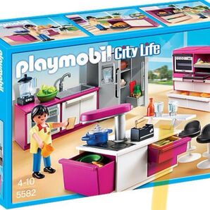 ラスト1個★新品未開封【Playmobil】5582 モダンキッチン