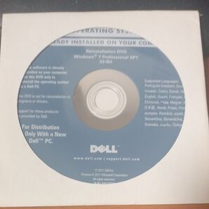 DELL Windows7 Pro 32Bit インストールDVD ■OS復旧・リカバリー