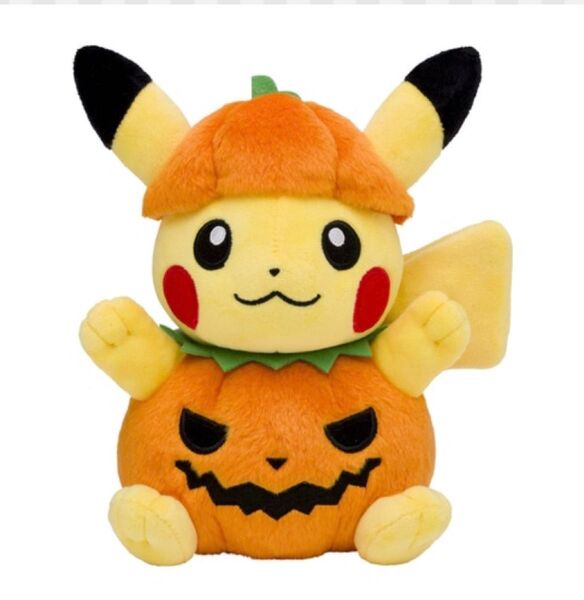 ハロウィン かぼちゃ ピカチュウ ぬいぐるみ ポケモン pokemon center original plash