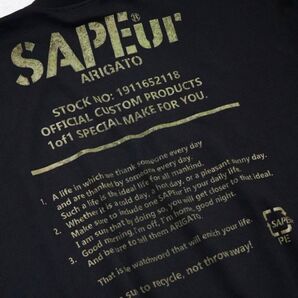 SAPEur クルーネック ブラック ARIGATO