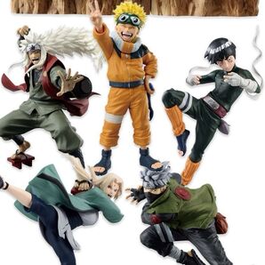 NARUTO 疾風伝 造形忍界大戦 5種 + フィグライフ!火影岩 2種 計7種セット