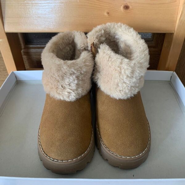 ZARA kids ムートンブーツ キッズ
