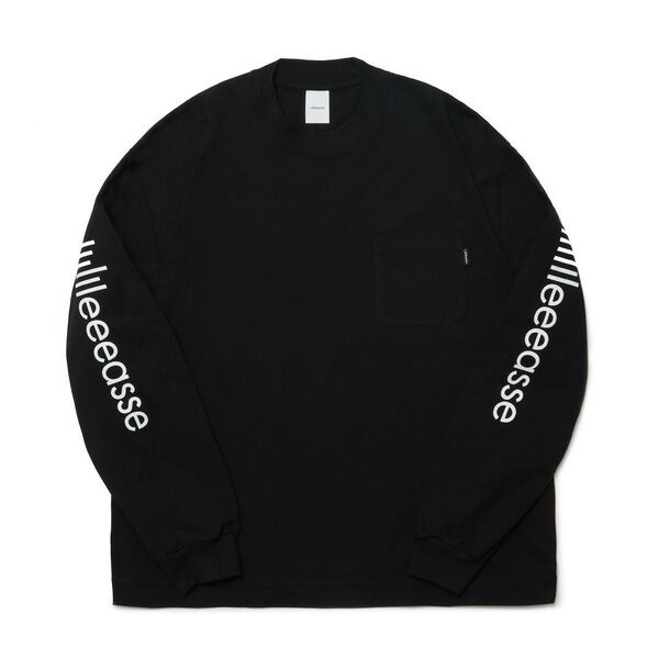 plllllleeeasse long sleeve pocket tee