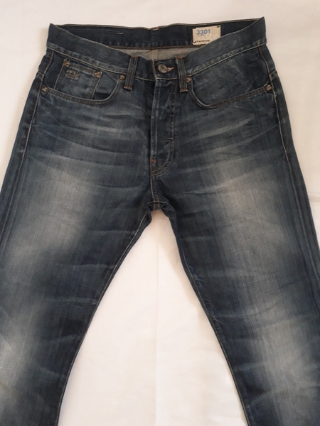 【送料無料】G-STAR RAW 3301 STRAIGHT　ジースターロゥ　W30 L32 匿名配送