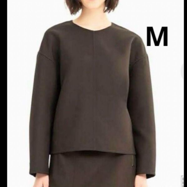UNIQLO ウールブレンドブラウス