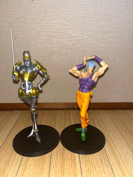 ジョジョフィギュア スタチューレジェンド ポルナレフ シルバーチャリオッツ 2体セット 価格の相談可!